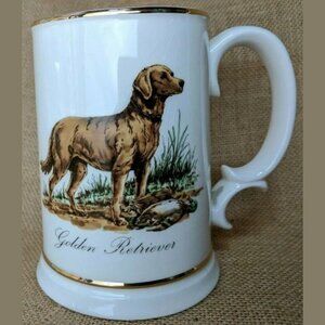 Golden Retriever Stein from the Tankard Collection by Swank made in Japan Dog